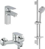 Комплект для ванной Jacob Delafon Oscar E29842-CP + E29844-CP + E99898RU-CP