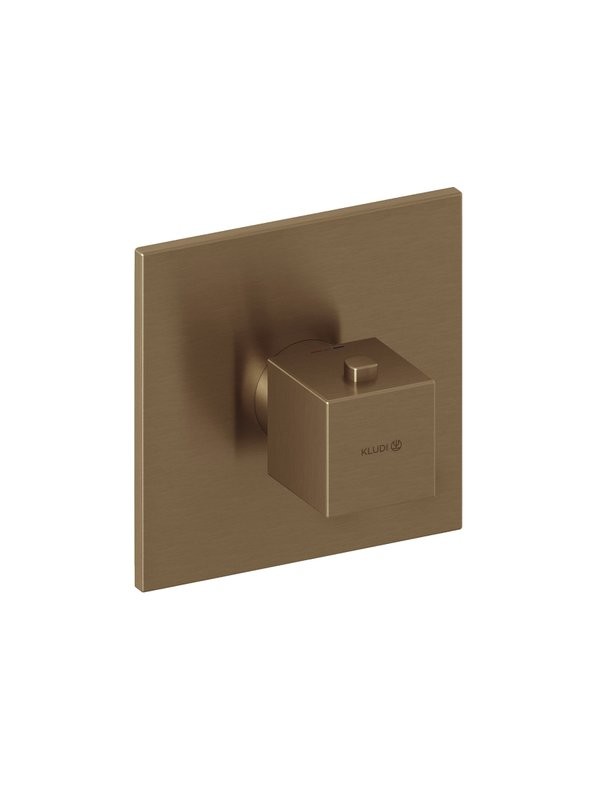 Термостат Kludi Decus 54739N175 брашированная бронза PVD