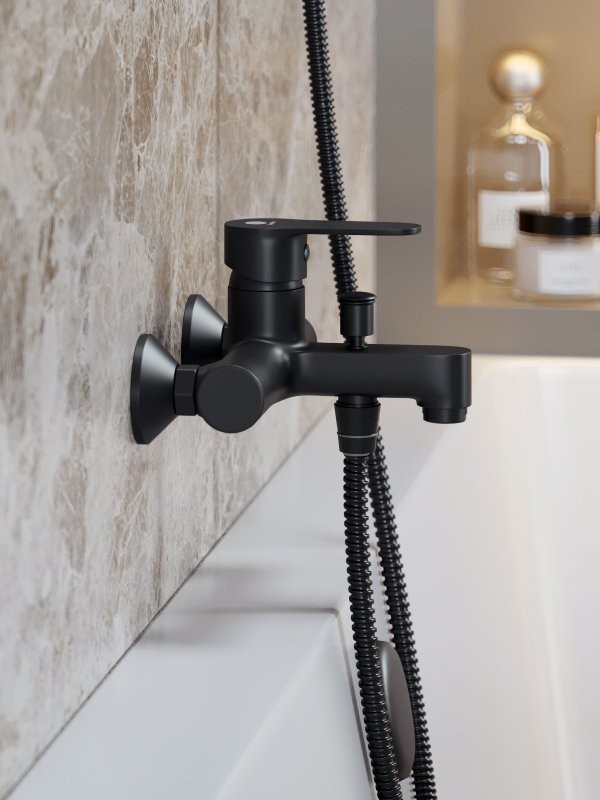 Комплект для ванной Orange One Life P07-511b черный