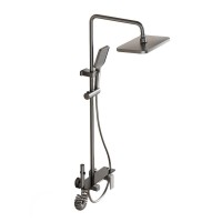 Душевая стойка Ceruttispa 11409 графит