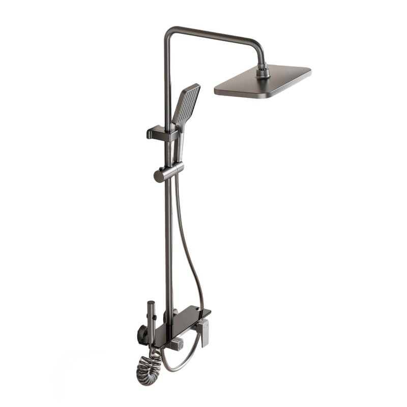 Душевая стойка Ceruttispa 11409 графит