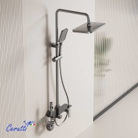 Душевая стойка Ceruttispa 11409 графит