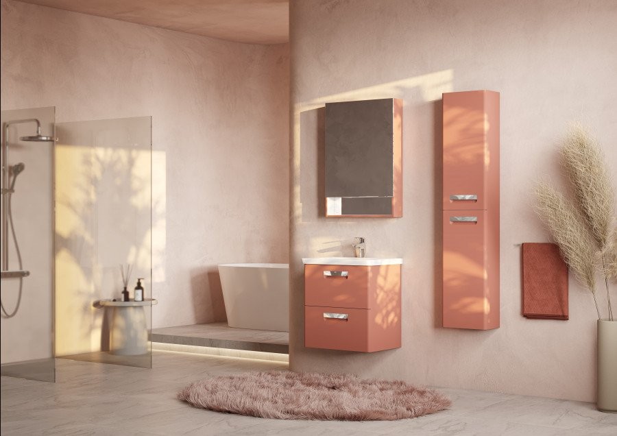 Тумба под раковину без столешницы Roca The Gap Original 60 терракота