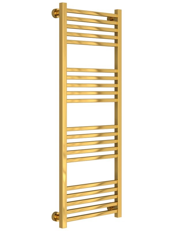 Полотенцесушитель водяной Сунержа Модус Pro 03-0450-1240 120x45 см, глянцевое золото, лесенка