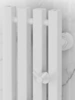 Полотенцесушитель водяной Сунержа Сатерленд Pro 30-0457-1215 120x20 см, матовый белый, I-образный