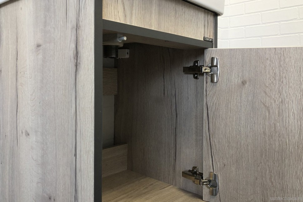 Мебель для ванной комнаты Comforty Вена 45 подвесная, дуб дымчатый