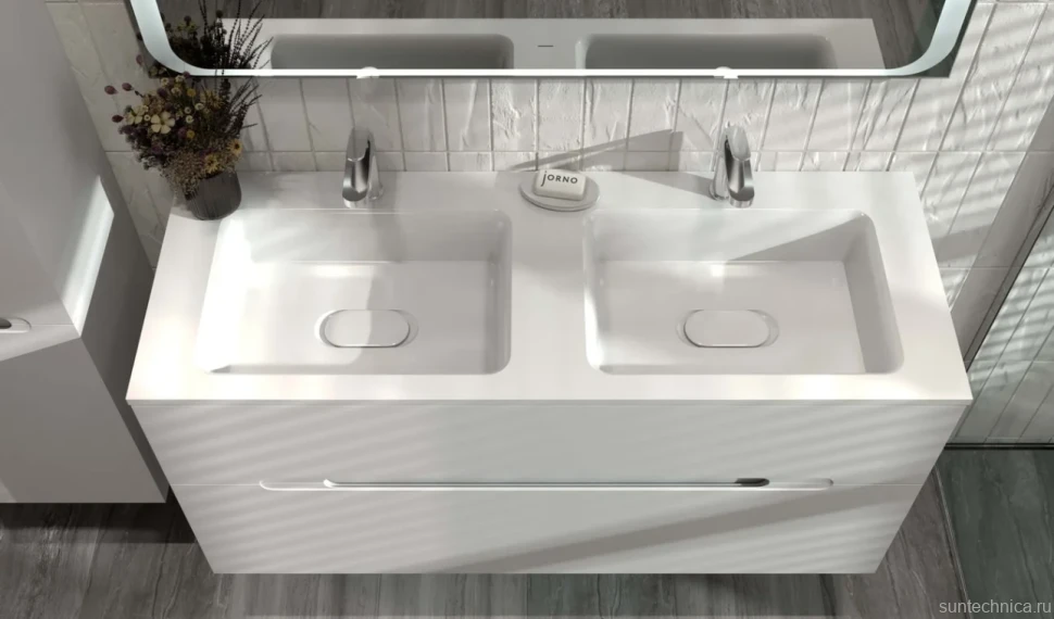 Тумба с раковиной Jorno Modul 120