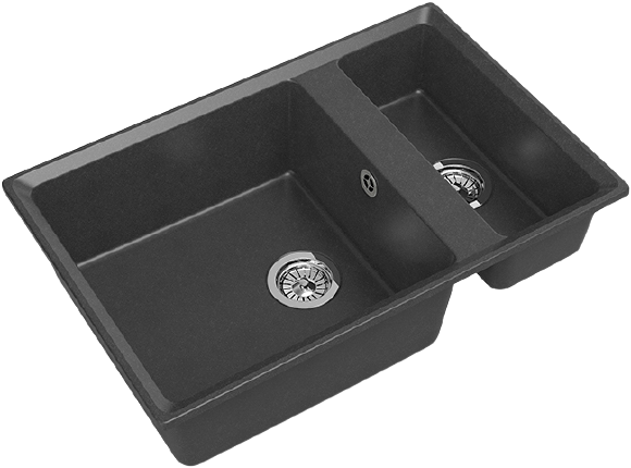 Мойка кухонная GranFest Level LV-760 K графит
