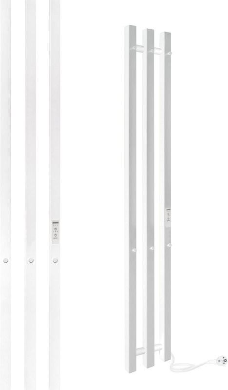 Полотенцесушитель электрический Indigo Style 3 PRO LSPRE120-13WMRt 120х13, белый матовый