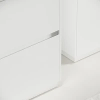 Тумба с раковиной Sancos Libra Floor 60 белый глянец, черная раковина CN7001MB
