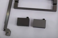 Душевой уголок Cezares Slider AH 2 70/80-80/90 BR GM профиль оружейная сталь, стекло бронза