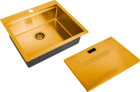 Мойка кухонная Zorg Master N-5952 Bronze