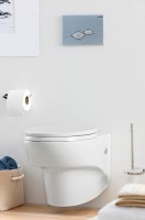 Унитаз подвесной Creavit Jaws Jaws JW320 с биде