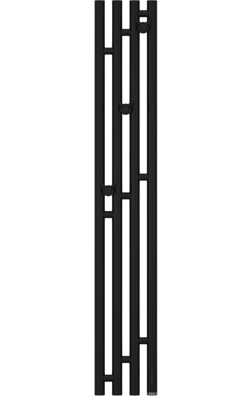 Полотенцесушитель электрический Сунержа Кантата 3.0 120х16 черный матовый R