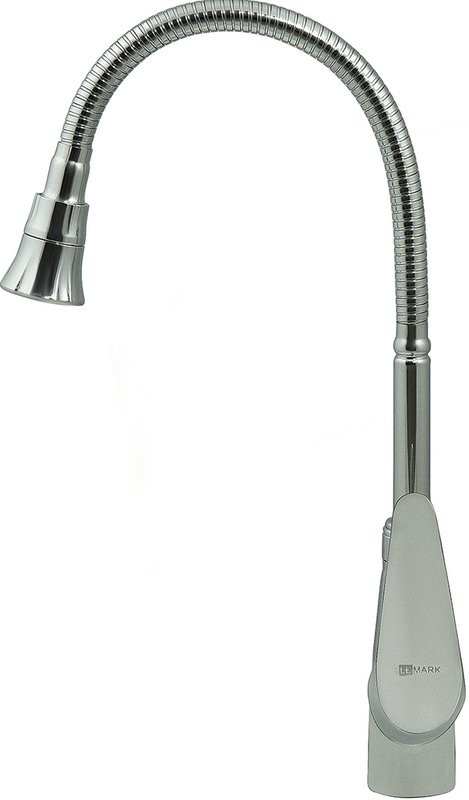 Смеситель для кухни Lemark Linara LM0413C с гибким изливом