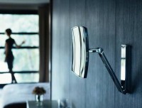 Косметическое зеркало Keuco iLook Move 17613 019003 с подсветкой, телескопическое, поворотное, хром
