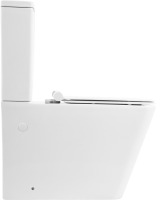 Унитаз-компакт напольный BelBagno Ardente-R BB02093CPR безободковый, крышка BB2112SC с микролифтом, бачок BB02093T