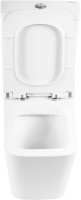 Унитаз-компакт напольный BelBagno Ardente-R BB02093CPR безободковый, крышка BB2112SC с микролифтом, бачок BB02093T