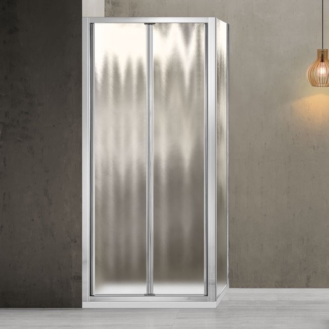 Душевой уголок Vincea Garda VSR-1G8090CH 90x80 см, профиль хром, стекло шиншилла