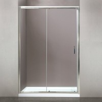 Душевая дверь в нишу BelBagno Uno 195 BF 1 155 C Cr стекло прозрачное
