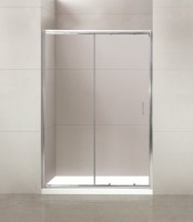 Душевая дверь в нишу BelBagno Uno 195 BF 1 155 C Cr стекло прозрачное