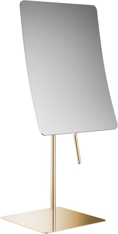 Косметическое зеркало Boheme 507-G без подсветки, поворотное, gold