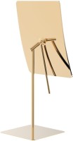 Косметическое зеркало Boheme 507-G без подсветки, поворотное, gold