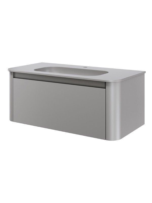 Тумба под раковину без столешницы Armadi Art Voi 100 подвесная, luna