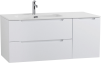 Тумба под раковину BelBagno Etna 120 L 2 ящика, дверца, bianco lucido