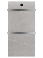 Полотенцесушитель электрический Wonzon & Woghand WW-A502-GM серый мрамор, темный графит