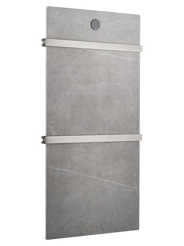 Полотенцесушитель электрический Wonzon & Woghand WW-A502-GM серый мрамор, темный графит