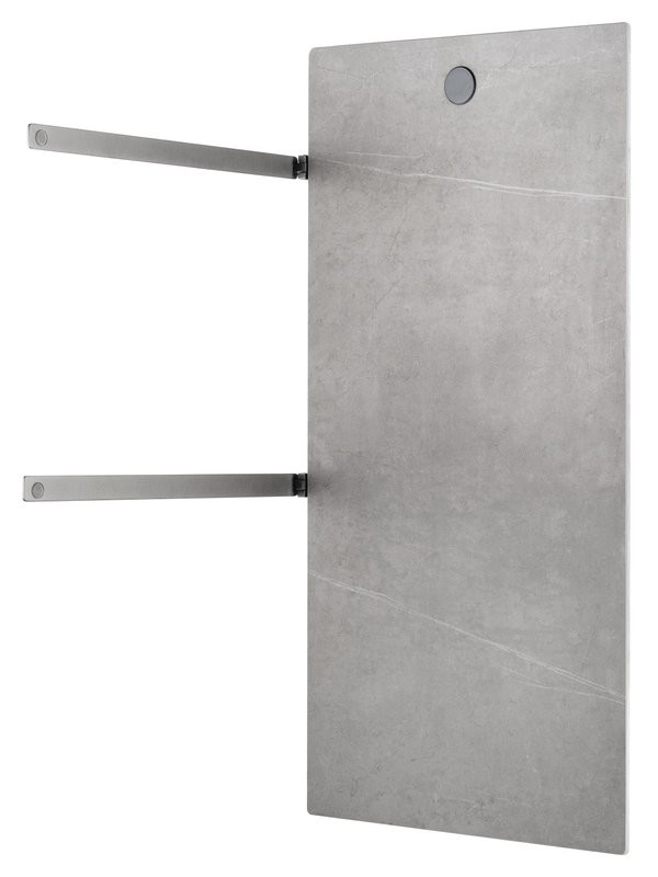 Полотенцесушитель электрический Wonzon & Woghand WW-A502-GM серый мрамор, темный графит