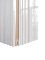 Шкаф-пенал для ванной Jorno Filoro 35 подвесной, белый