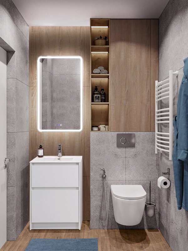 Тумба под раковину BelBagno Kraft 39 60 напольная, bianco opaco
