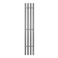 Полотенцесушитель электрический Terminus Quatro 4670078561466 1200, нержавеющая сталь