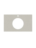 Тумба с раковиной KERAMA MARAZZI Plaza Modern 80 подвесная, с подсветкой, матовая белая, сахара