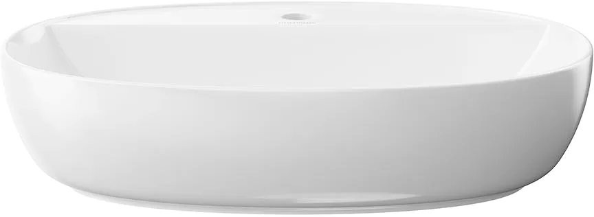 Тумба с раковиной KERAMA MARAZZI Plaza Modern 80 подвесная, с подсветкой, матовая белая, сахара