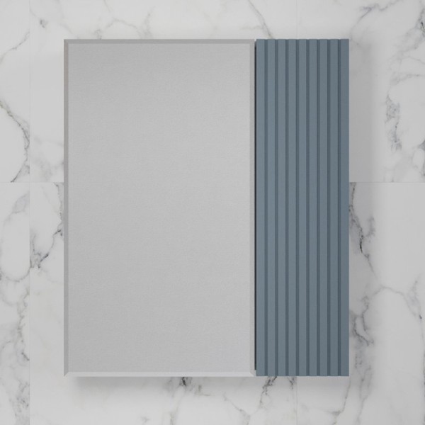 Зеркало-шкаф Style Line Стокгольм, 60, графит софт