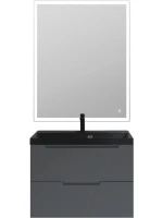 Тумба под раковину BelBagno Vittoria 80 подвесная, grigio opaco