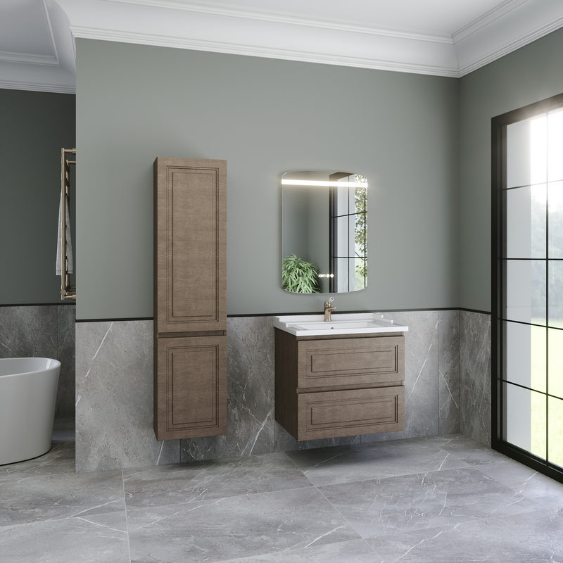 Тумба с раковиной Caprigo Wales 70 шоколадный орех