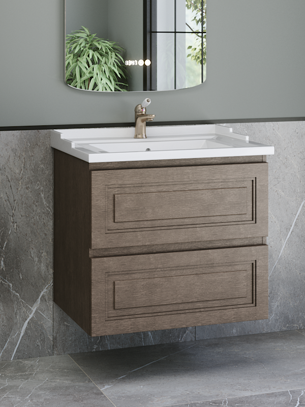 Тумба с раковиной Caprigo Wales 70 шоколадный орех