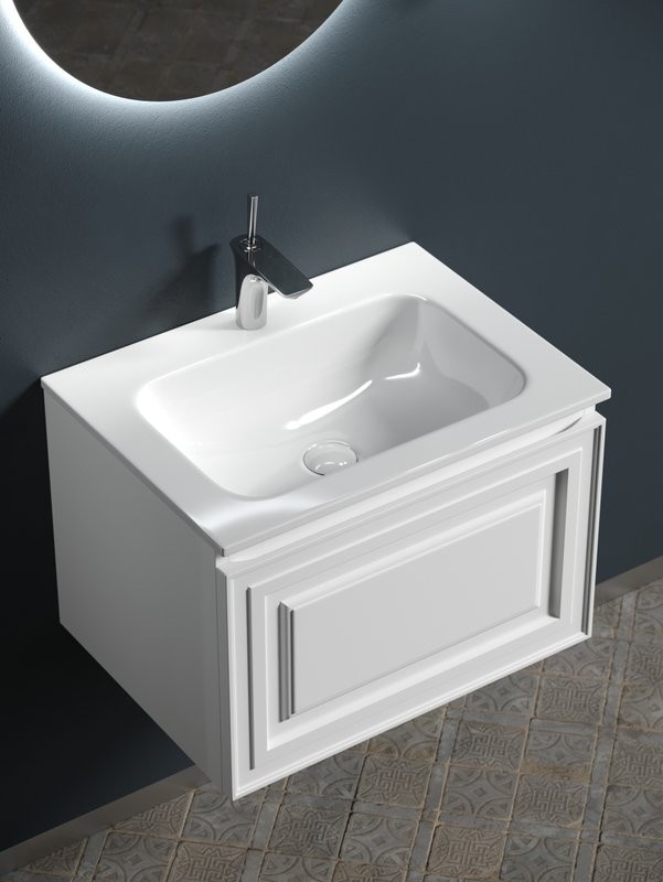 Мебель для ванной комнаты Sancos Very 60 bianco