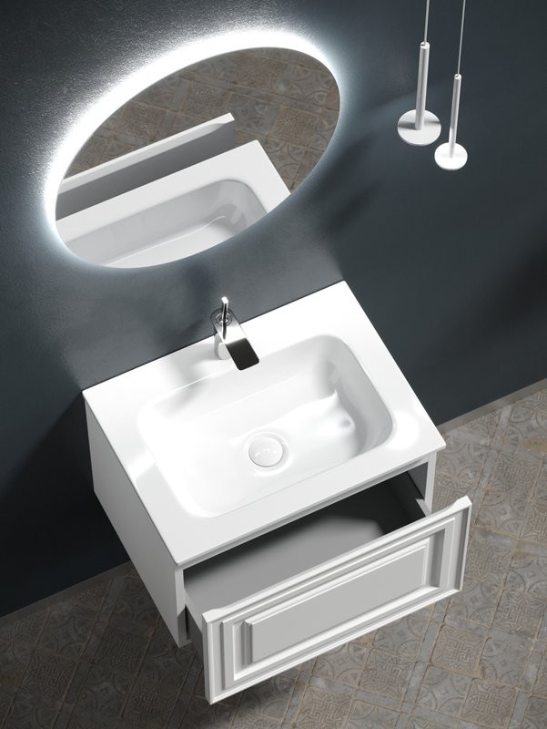 Мебель для ванной комнаты Sancos Very 60 bianco