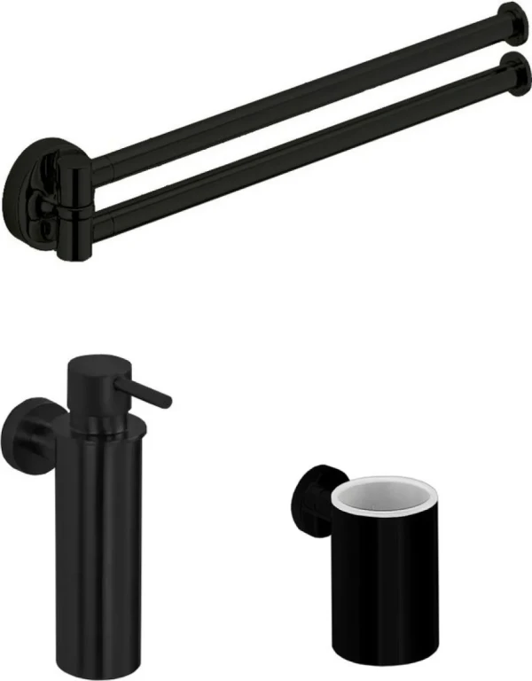 Набор Дозатор Colombo Design Plus + Стакан + Полотенцедержатель