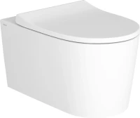 Унитаз подвесной VitrA Nest QuantumFlush 7870B403-0075 безободковый, с микролифтом