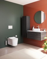 Унитаз подвесной VitrA Nest QuantumFlush 7870B403-0075 безободковый, с микролифтом