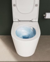 Унитаз подвесной VitrA Nest QuantumFlush 7870B403-0075 безободковый, с микролифтом