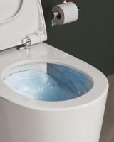 Унитаз подвесной VitrA Nest QuantumFlush 7870B403-0075 безободковый, с микролифтом