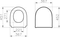 Унитаз подвесной VitrA Nest QuantumFlush 7870B403-0075 безободковый, с микролифтом