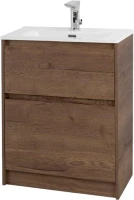 Тумба с раковиной BelBagno Kraft 39 60 напольная, rovere tabacco